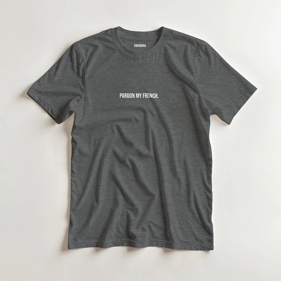 Miniature : T-shirt Pardon my french