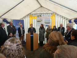 Projet De L'Arche à Orléans - Pose De La 1Ère Pierre - 25-09-05