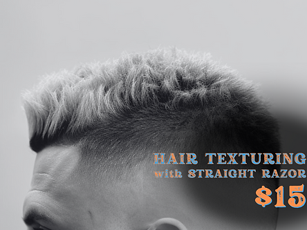 Hair Texturing with Straight Razor