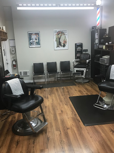 Storefront of Nicolette's Barbershop in Abbotsford