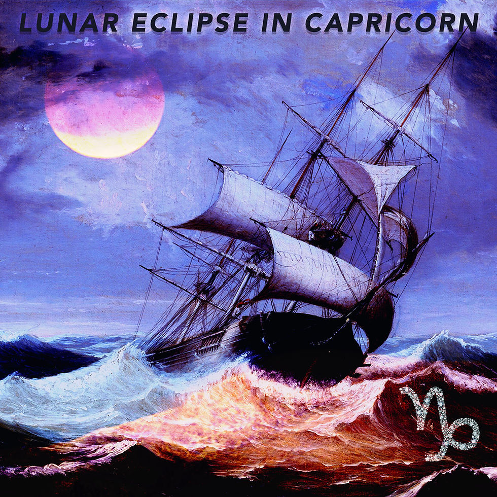 Lunar Eclipse in Capricorn 2019 - Energetic Principles