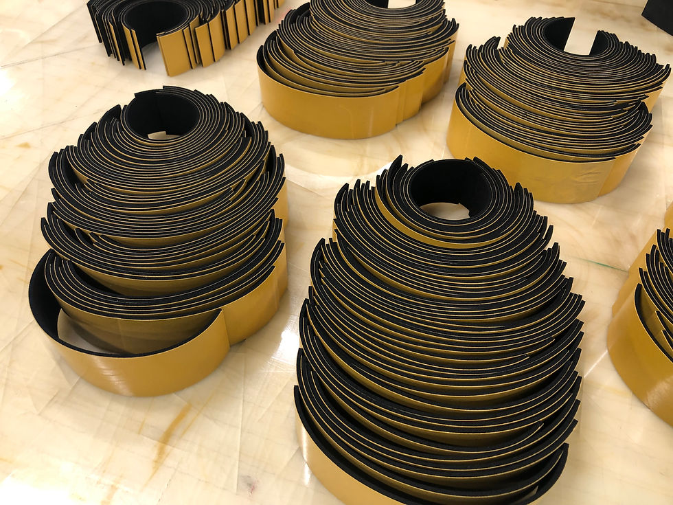 Narviflex Celrubber CNC Gesneden Zelfklevend
