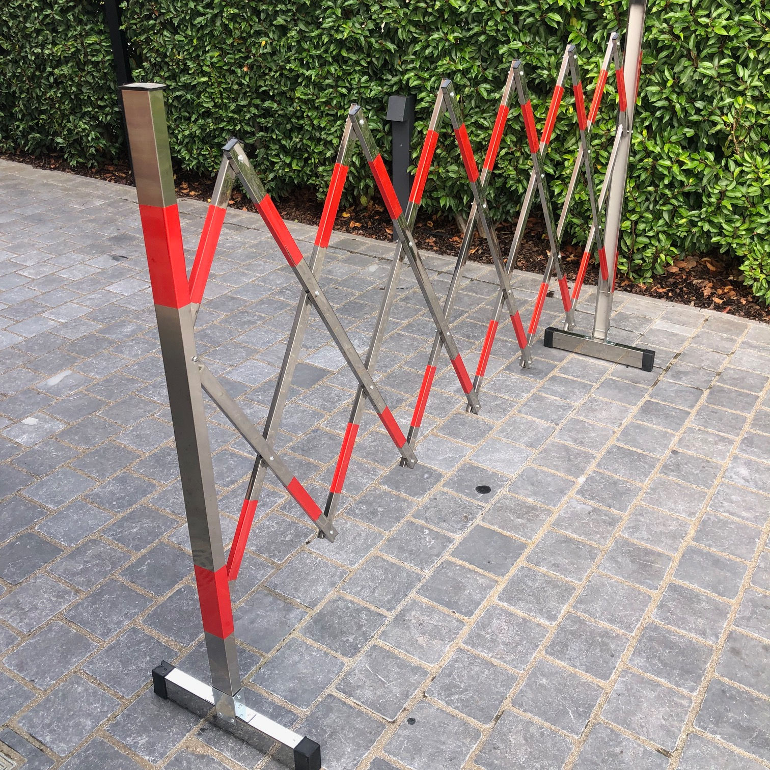 uitrekbaar veiligheidshekwerk