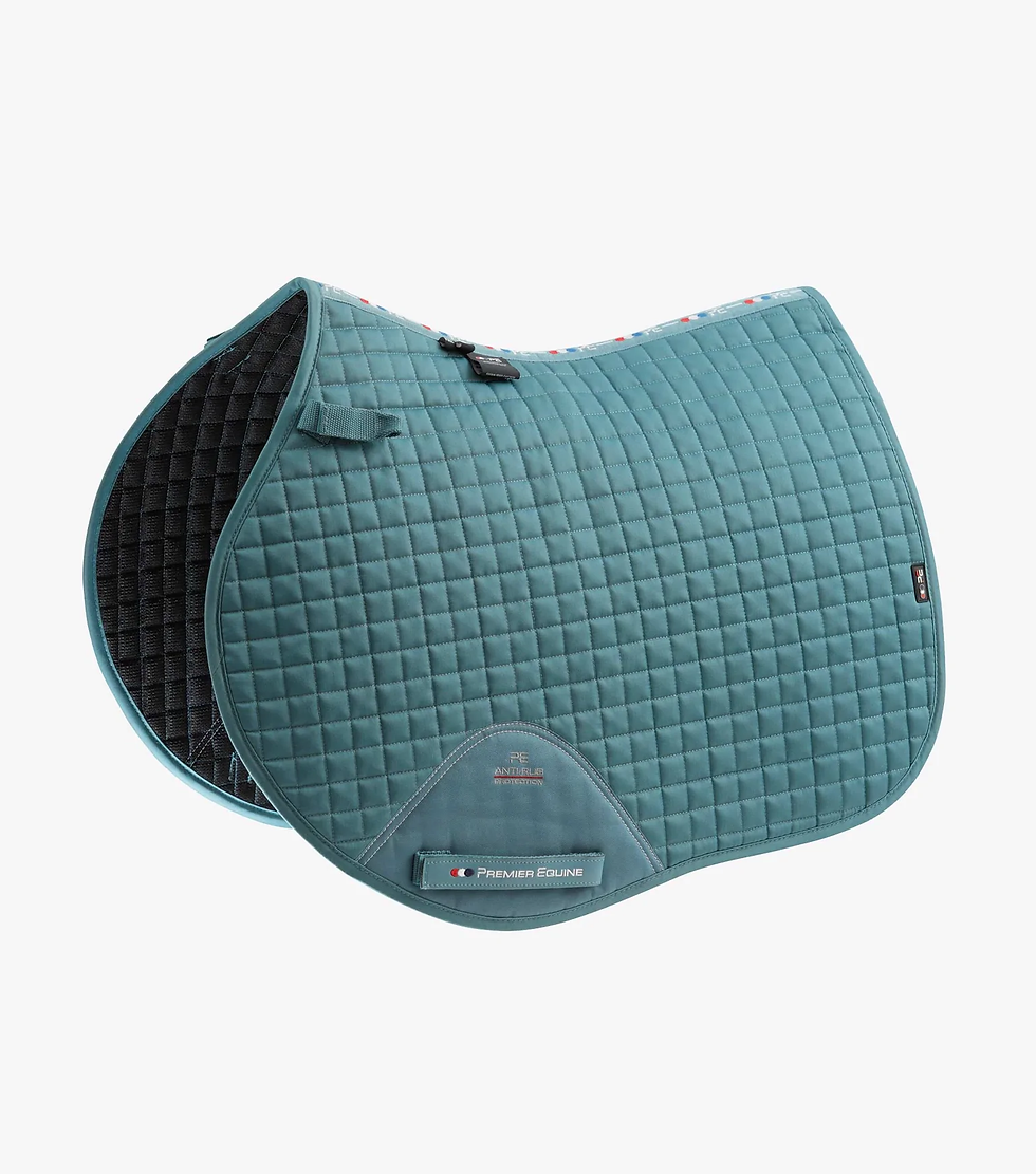 Thumbnail: Premier Equine Close Contact Cotton GP/Jump Saddle Pad