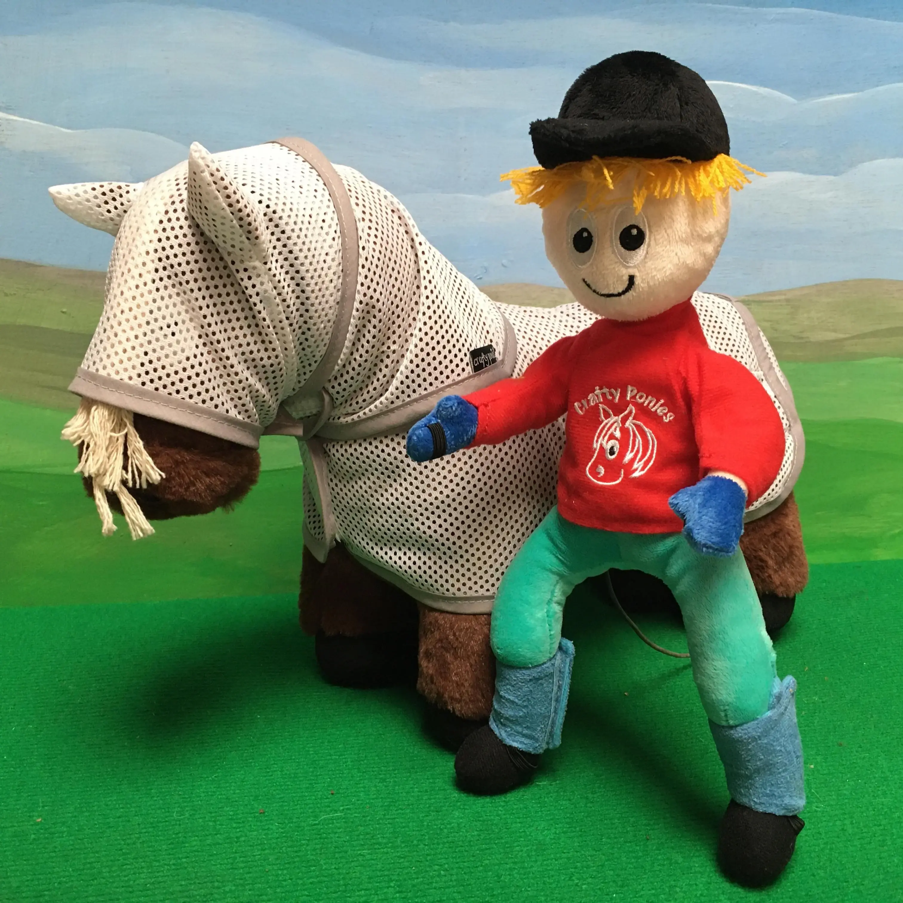 Crafty Ponies fly sheet and mask