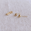 Thumbnail: Classic Gold Studs SOLID GOLD 3mm