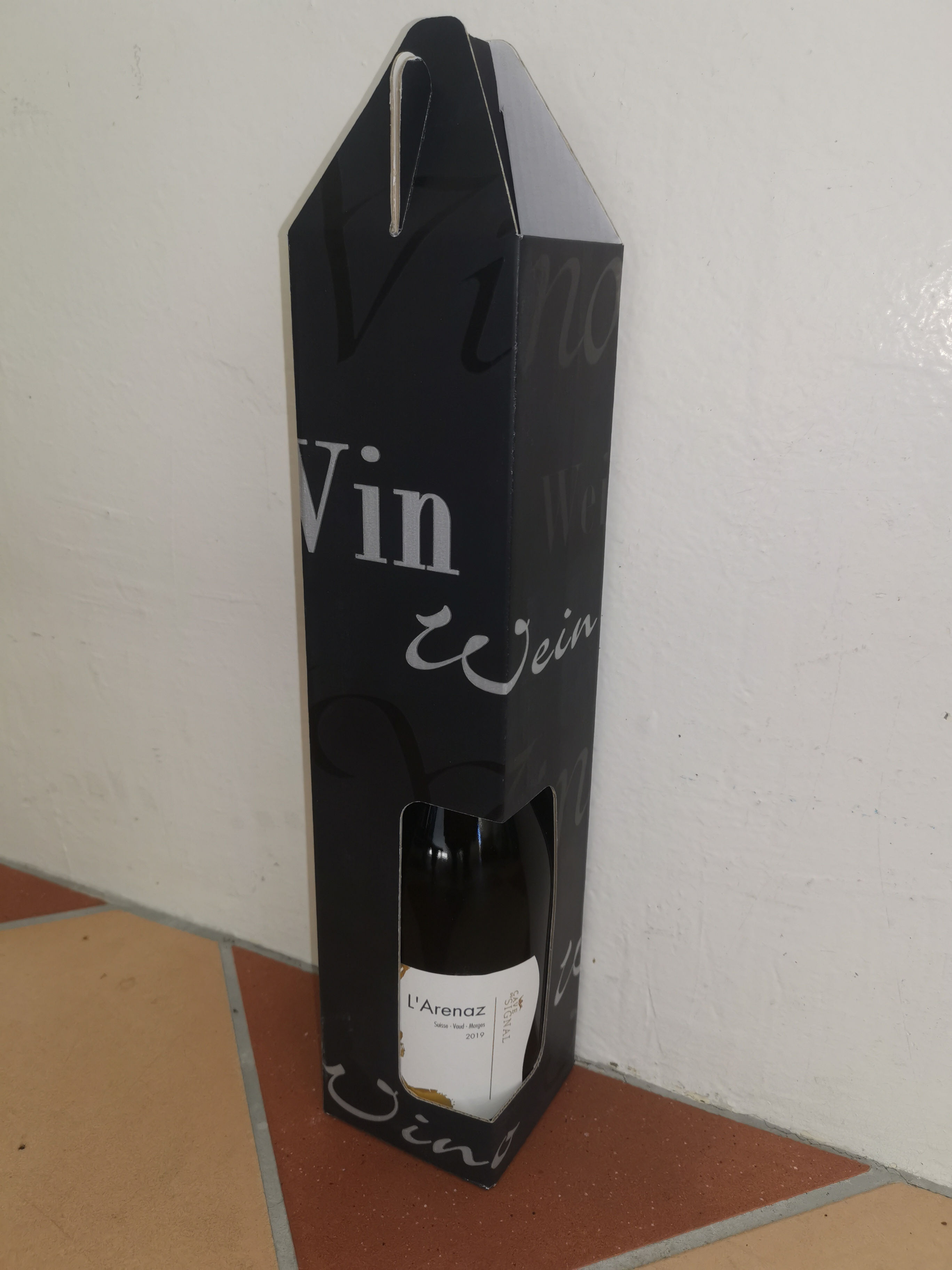 Coffret 1 bouteille (vide)