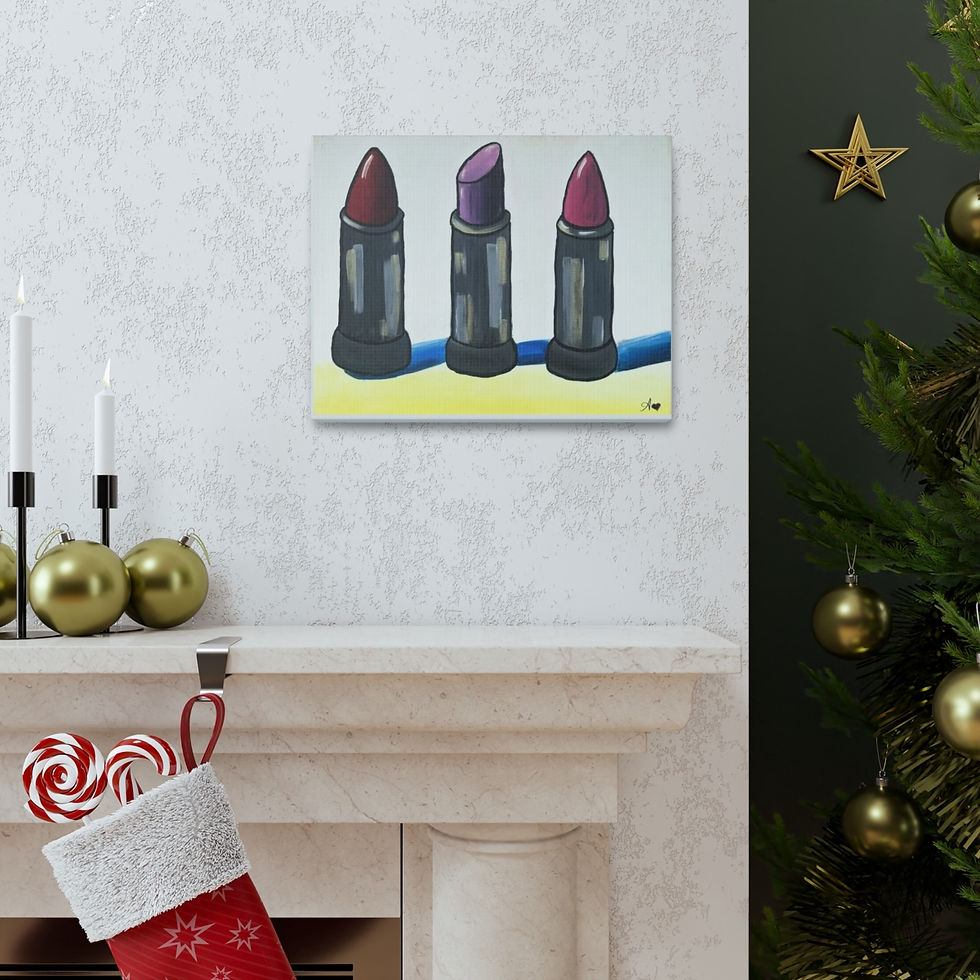 Thumbnail: "LOVE, SPICE, JOY" Canvas Print