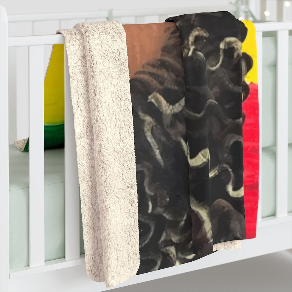 Thumbnail: "ISLAND GAL" Fleece Blanket