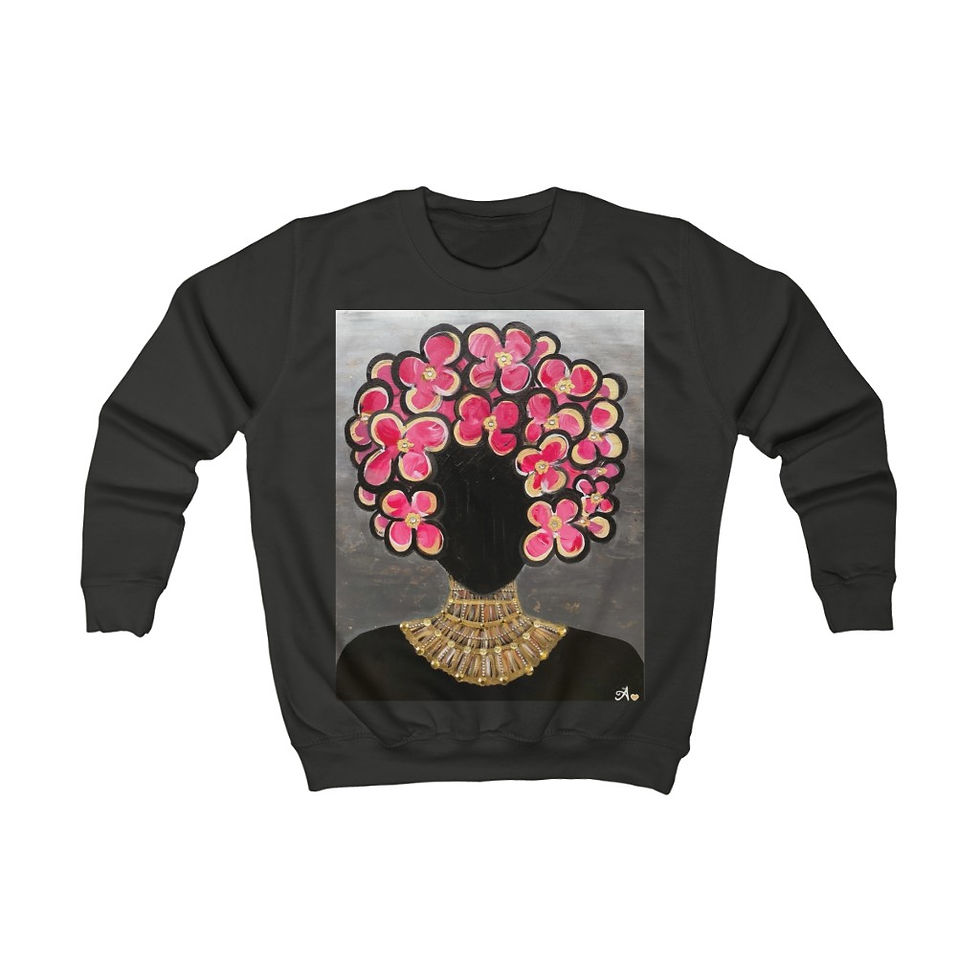Thumbnail: "SHE'S ROYAL" Kids Sweatshirt