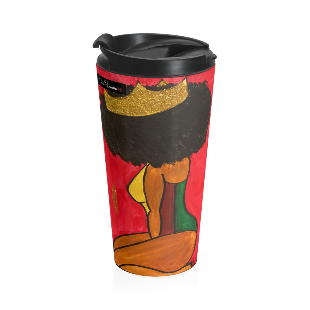 "BOW DOWN" Travel Mug