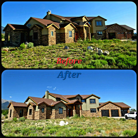 Stucco Paint Job and Epoxy Floor