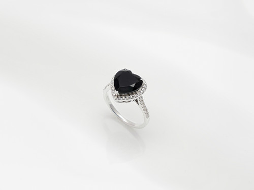 PIMENTE ピモンテ オニキス　ハートリング（完売品） 10K ハートリング ブラックオニキス｜JEWELRY｜PIMENTÉ-ピモンテ