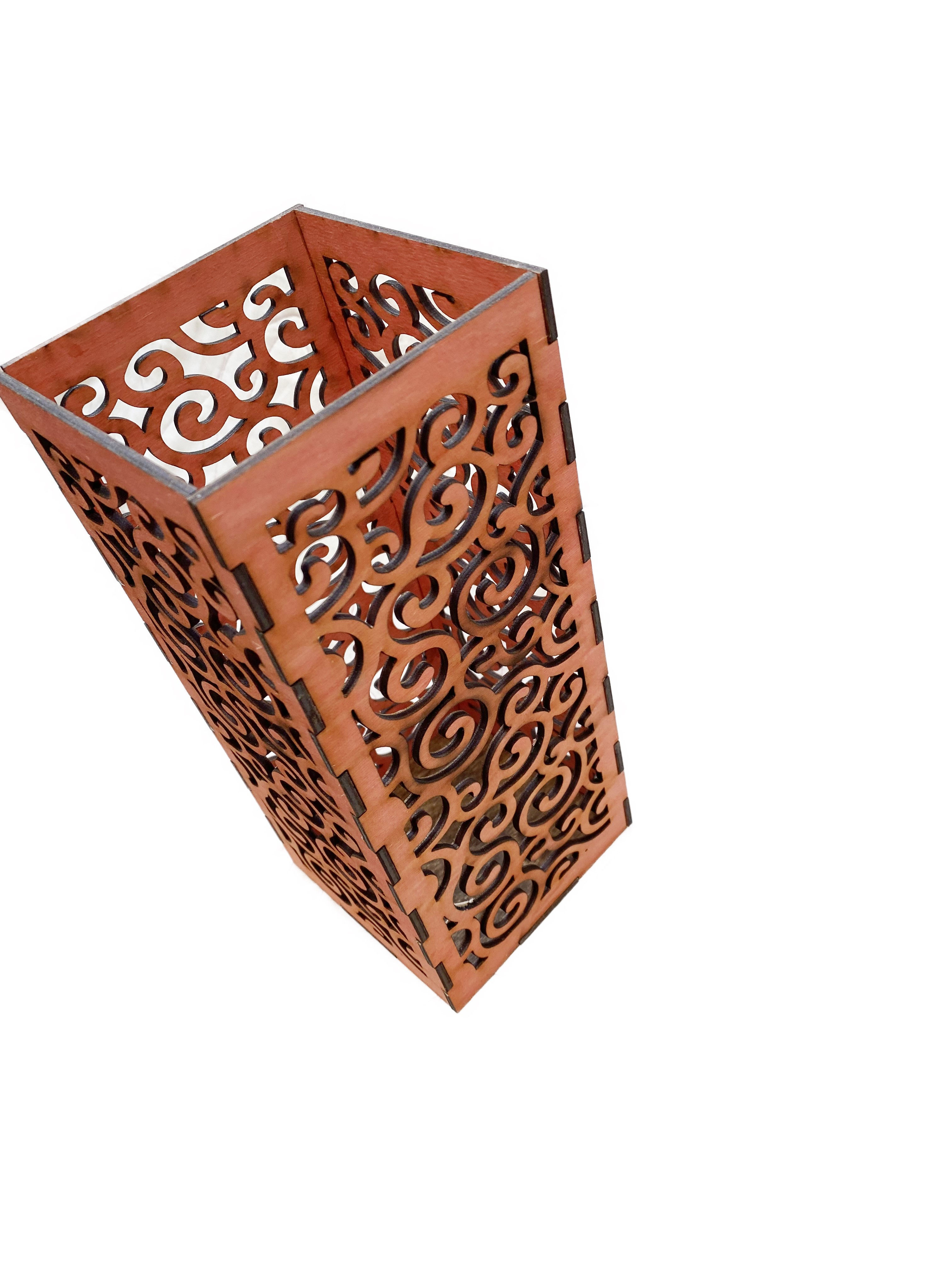 Large Tall Candle Box