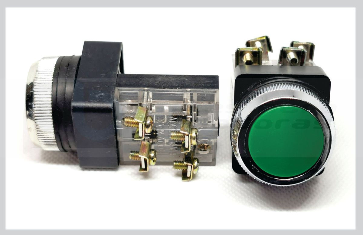 LS/K-1088 BOTON VERDE 6A 250VAC