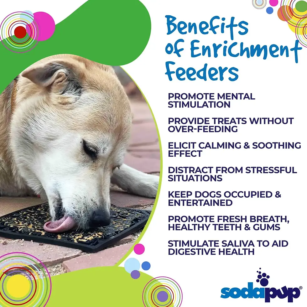 Thumbnail: SodaPup Enrichment Licking Mat (Zombie Design)
