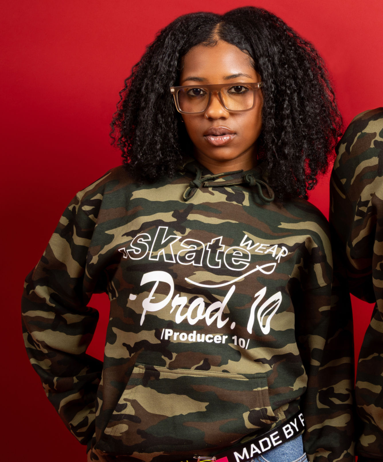 Prod.10's SkateWear: Camo Hoodie