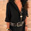 Thumbnail: Crepe Dress | Black