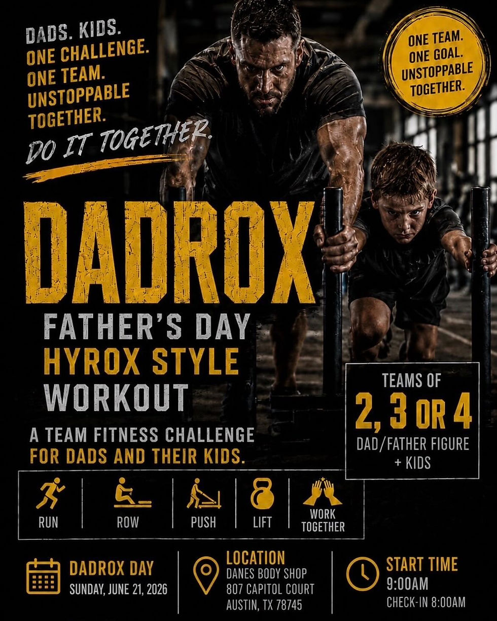 Dane's Body Shop: DADROX - Fathers Day Hyrox Challenge