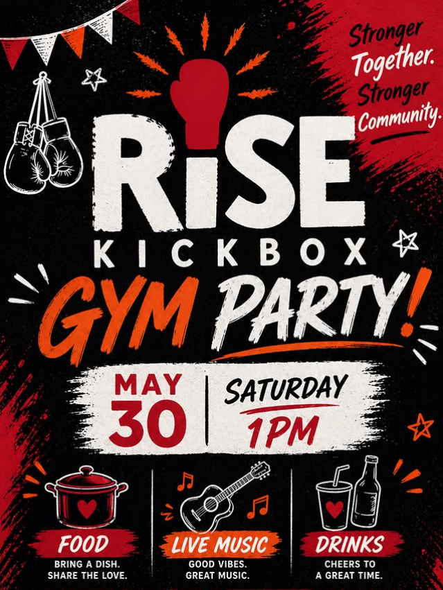 Rise Kickbox Gym Party
