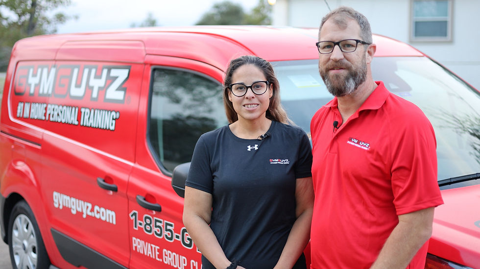 Ken and Melissa VeArd of GYMGUYZ Austin