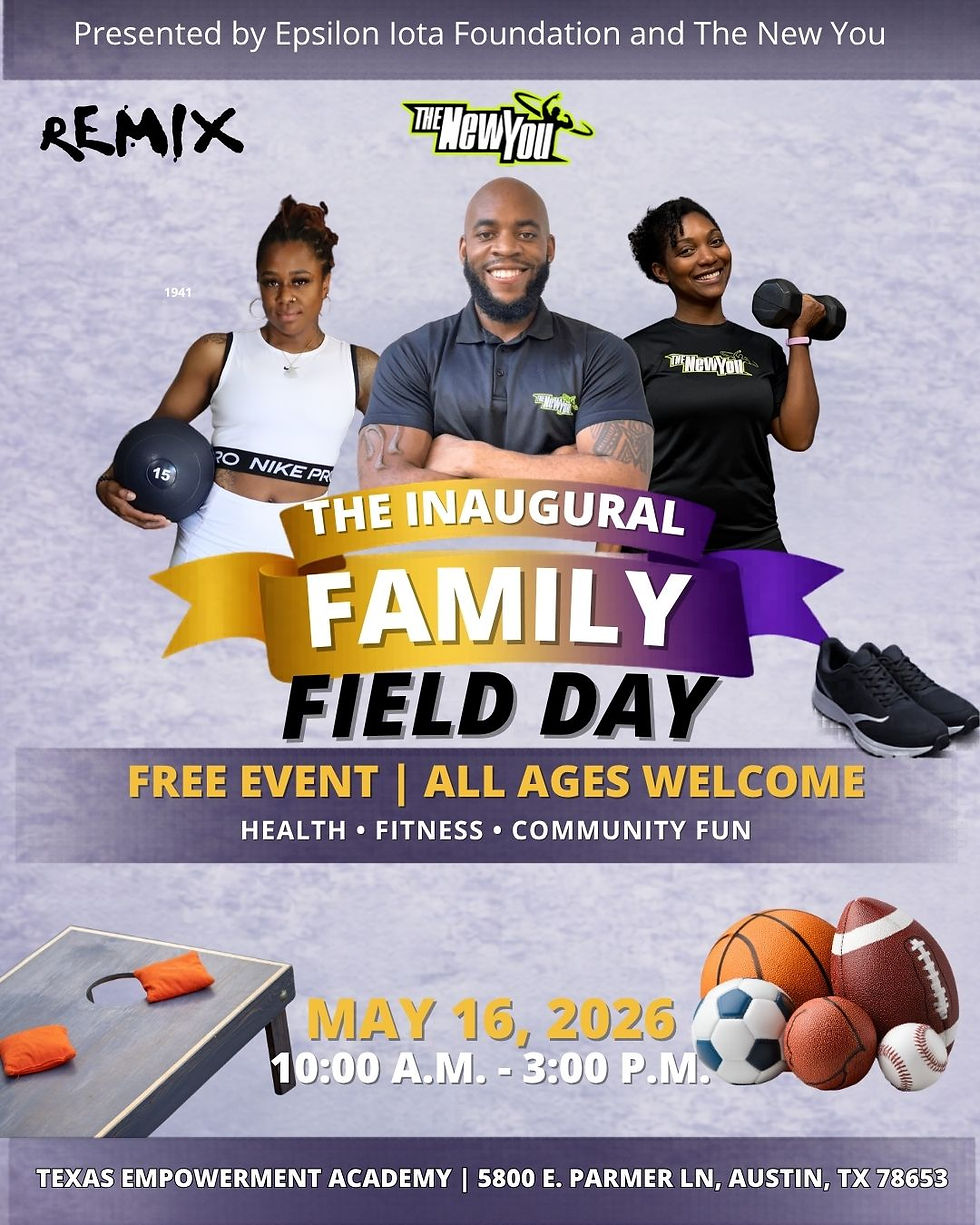 The Inaugural Family Field Day
