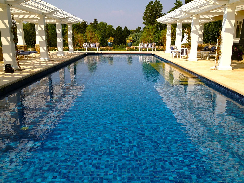 Mackey Custom Colorado pool and tile