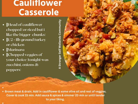 Cauliflower Casserole