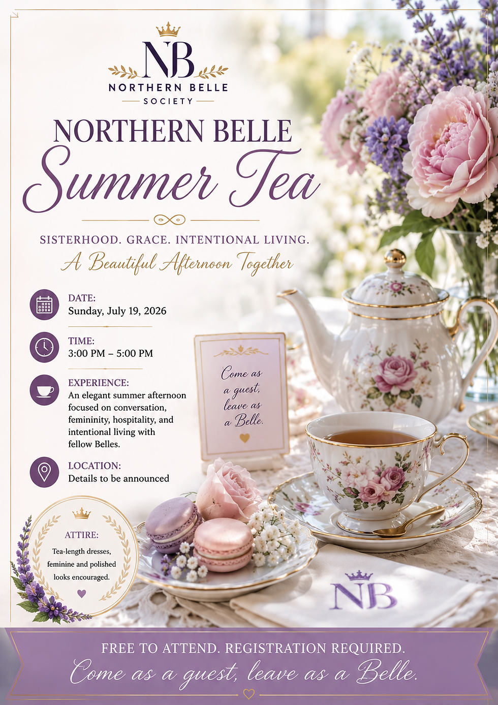 July Tea Party Meeting