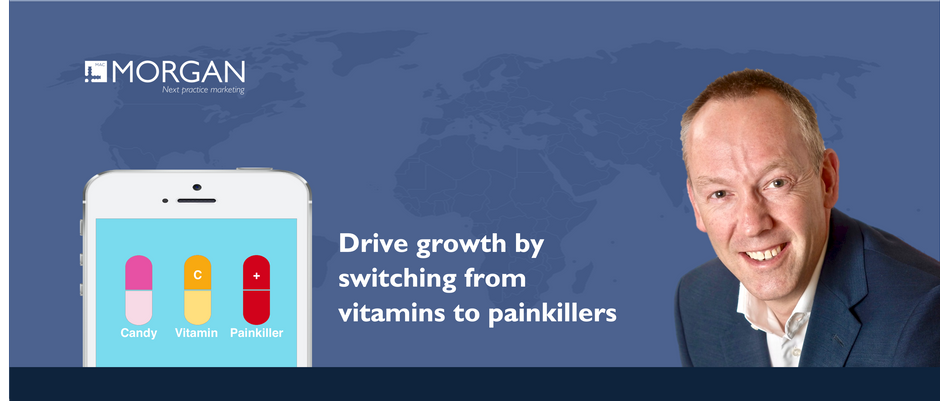 Drive growth by switching from vitamins to painkillers