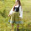 Thumbnail: Knee Length Linen Medieval / Renaissance Peasant Bodice and Skirt