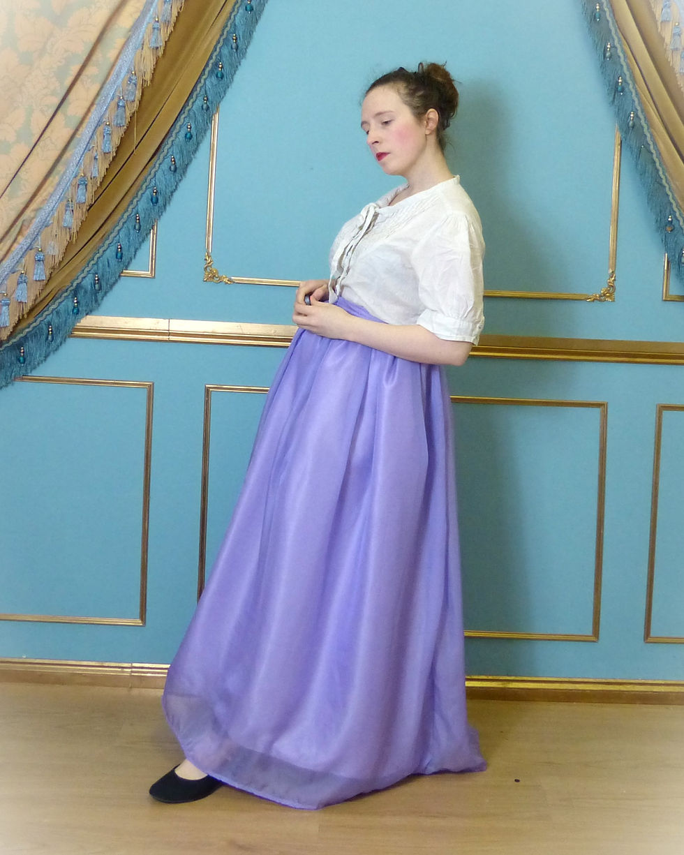 Thumbnail: Chiffon Floor length skirt Costume and Cosplay Floaty Skirt
