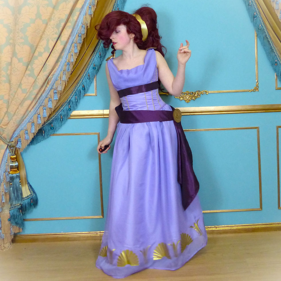 Thumbnail: Meg Inspired Cosplay Made To measure Costume Disney Greek Hercules Megara