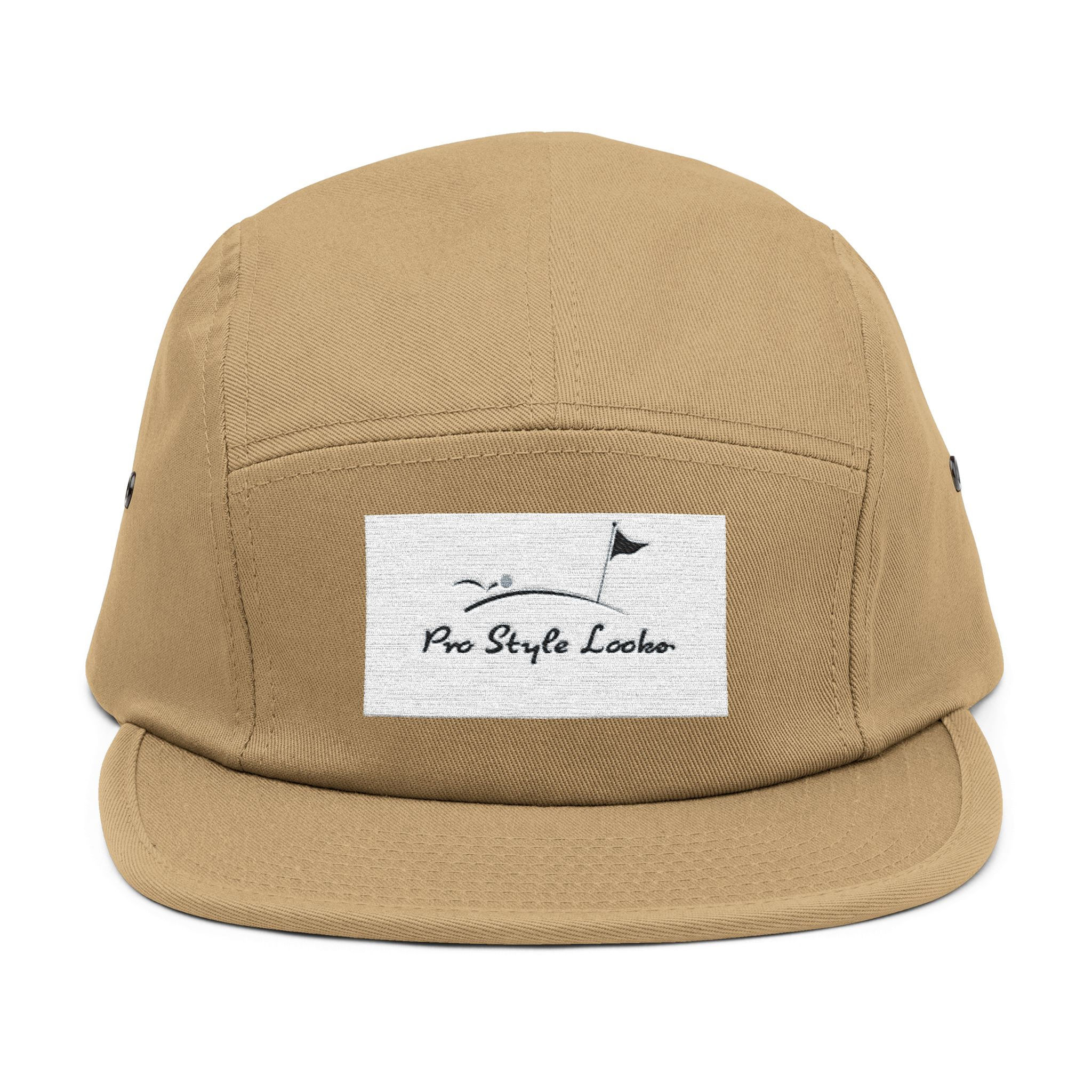 Embroidered 5 Panel Cap - Pro Style Looks