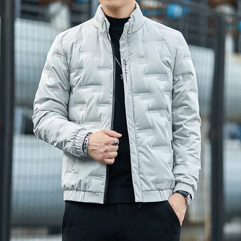 Miniatura: Down Jacket Men's Light and Thin Short Style Plus Bulky Size Fashionable