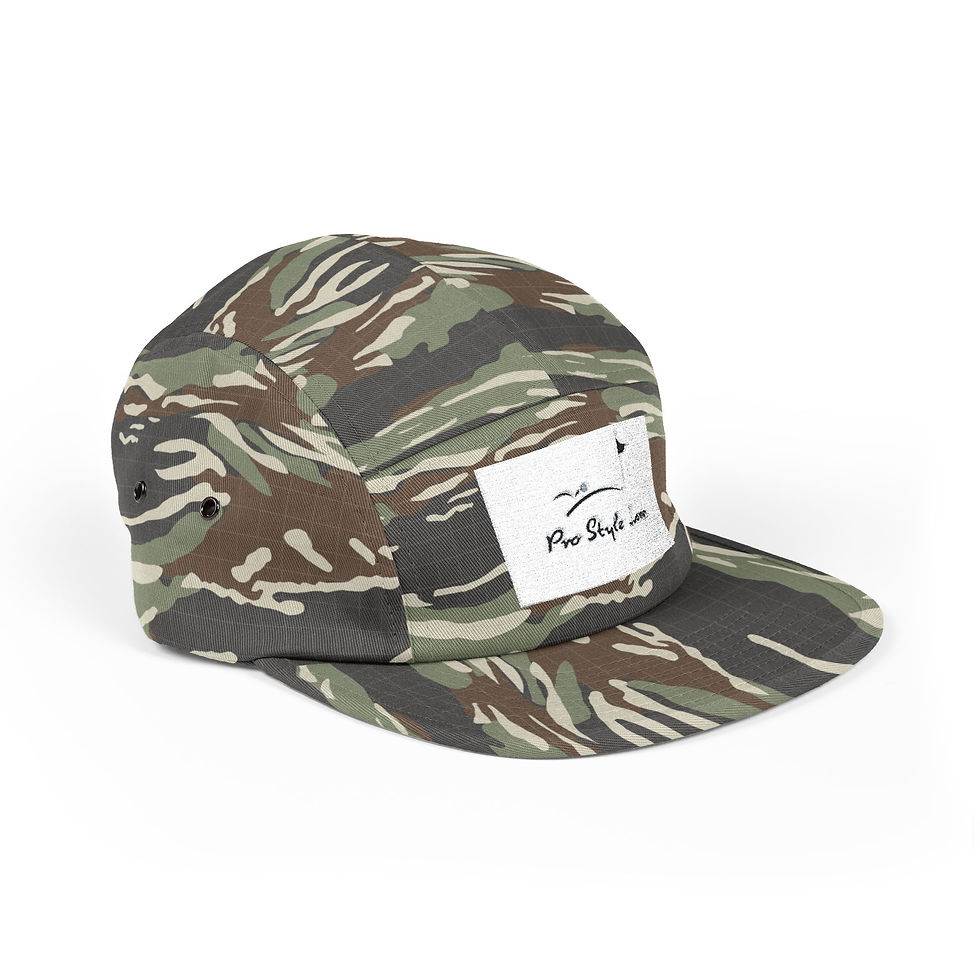 Thumbnail: Embroidered 5 Panel Cap - Pro Style Looks