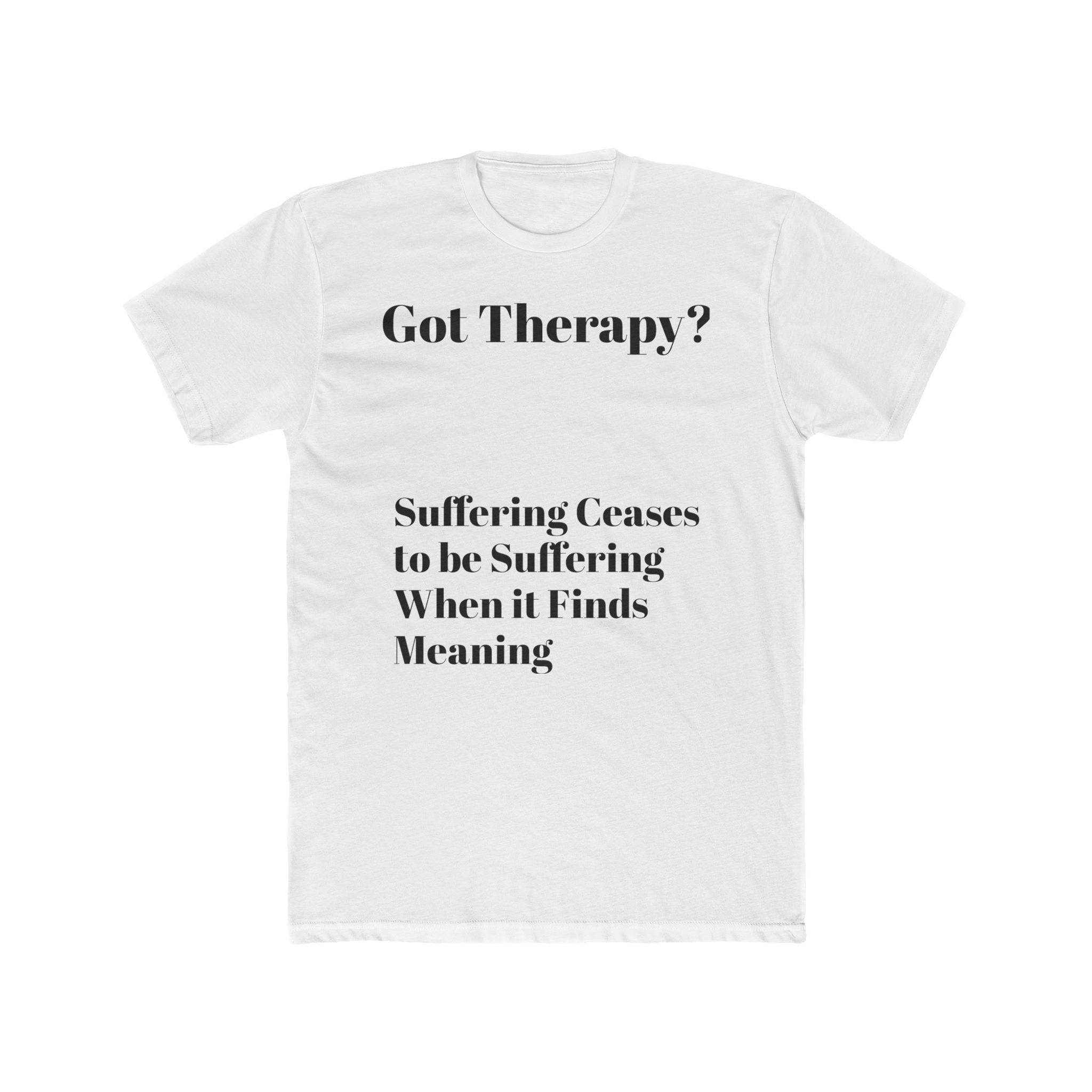 Therapy Quote Tee