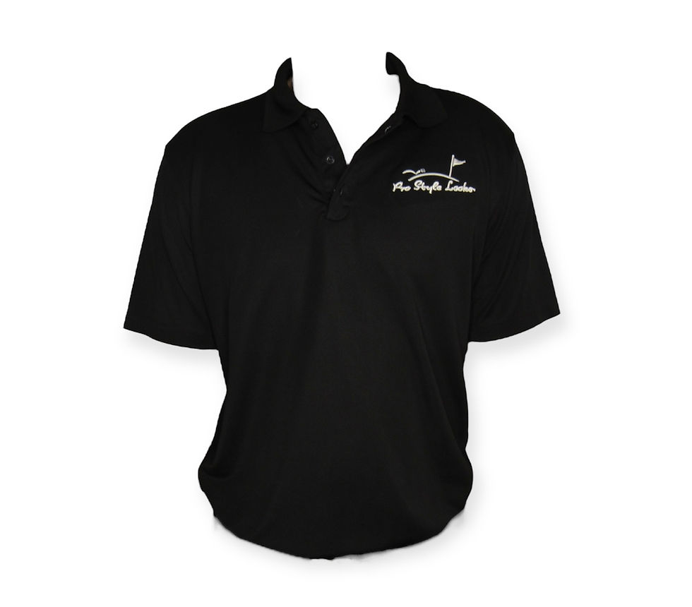 Thumbnail: All Black Dark Side Of the Moon Polo