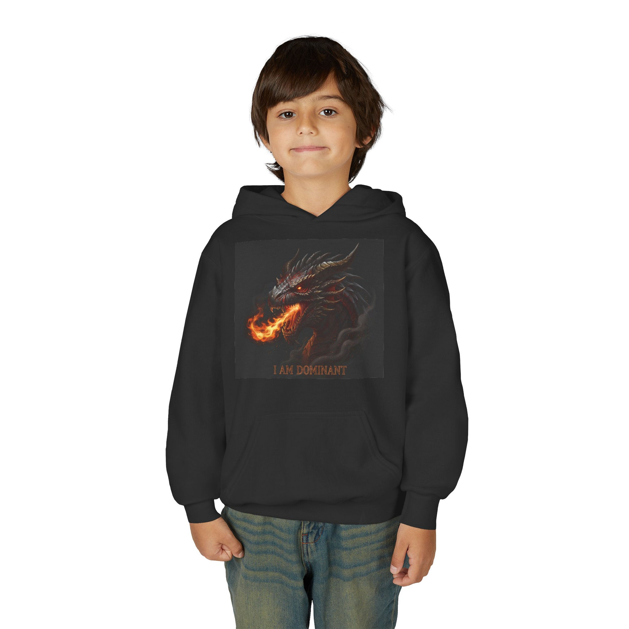 Firebreathing Dragon Youth Hoodie