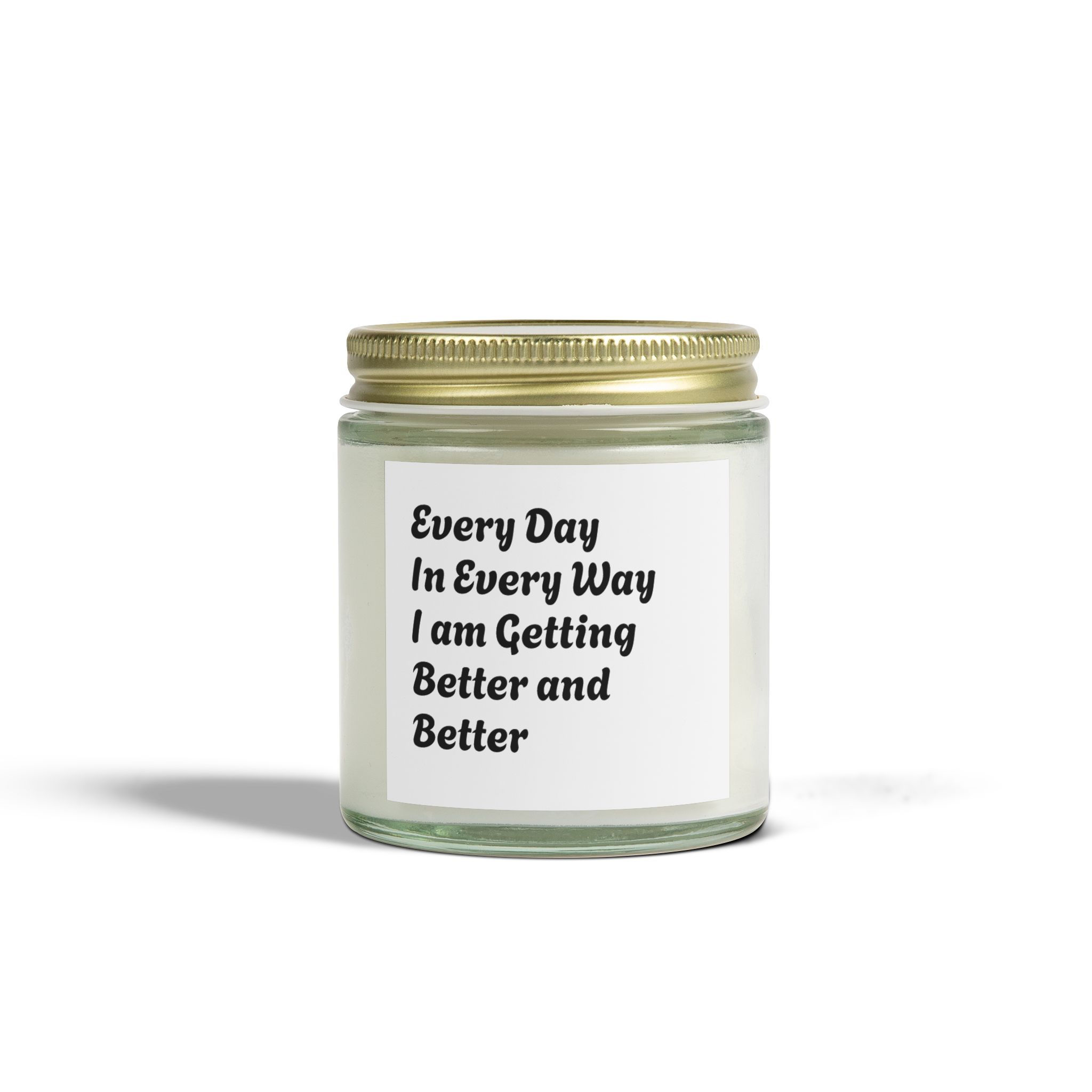 Inspirational Scented Candle - Coconut Apricot Wax (4oz, 9oz)