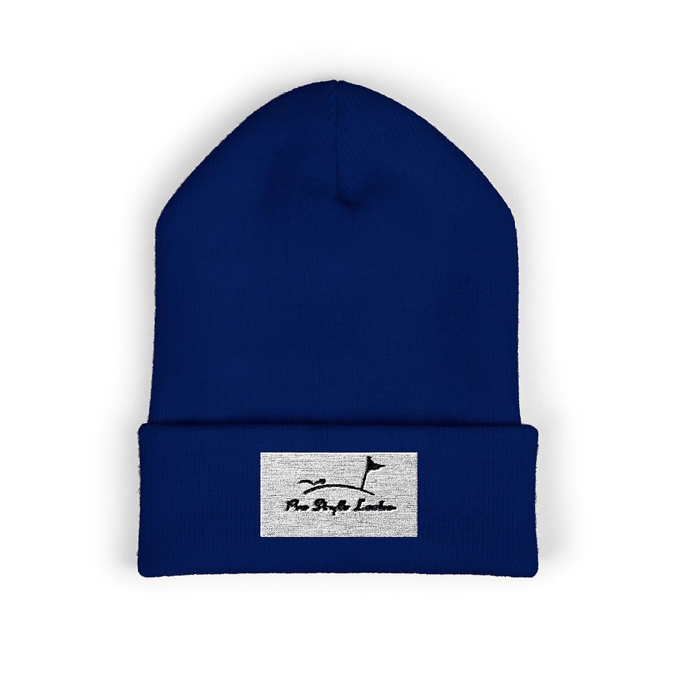 Thumbnail: Classic Cuffed Beanie (Embroidery)