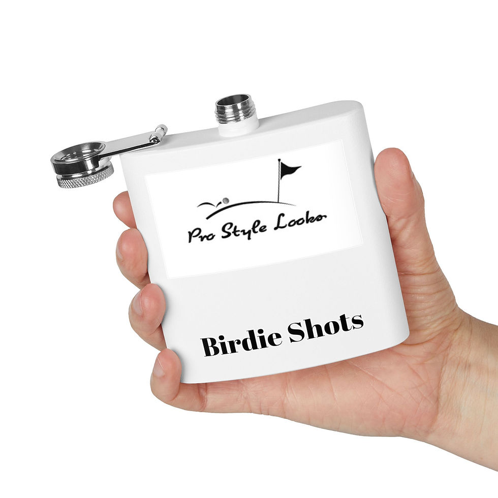 Thumbnail: Pro Style Looks - 6oz Stainless Steel Flask 