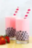 STRAWBERRY MILK TEA