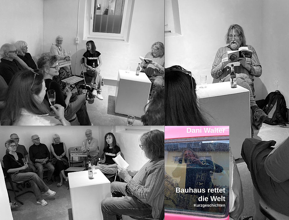 Lesung zur Finissage...