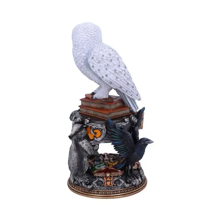 Miniature : Statue en résine Hedwige Harry Potter