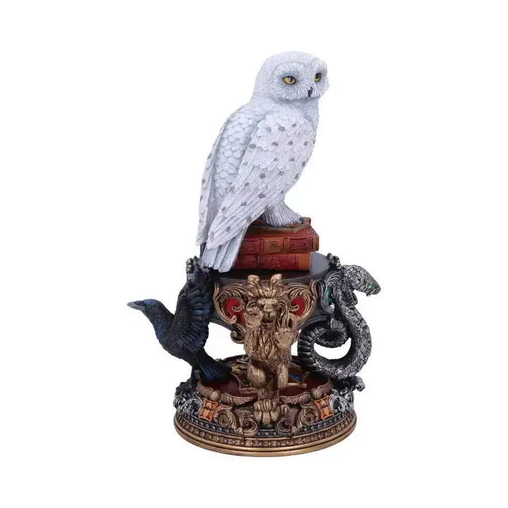 Miniature : Statue en résine Hedwige Harry Potter
