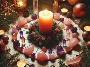 Les Cristaux et la Magie de Noël : Harmoniser Énergies et Intentions