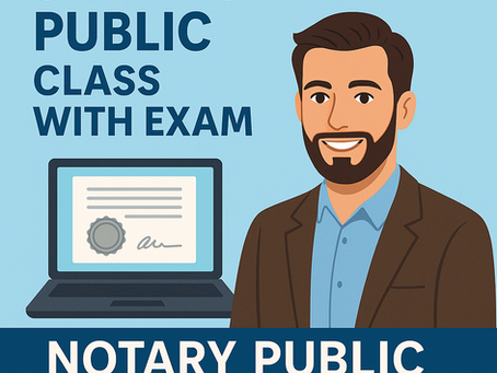 Los Angeles Notary Public Classes