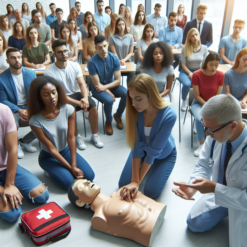 Group CPR Training