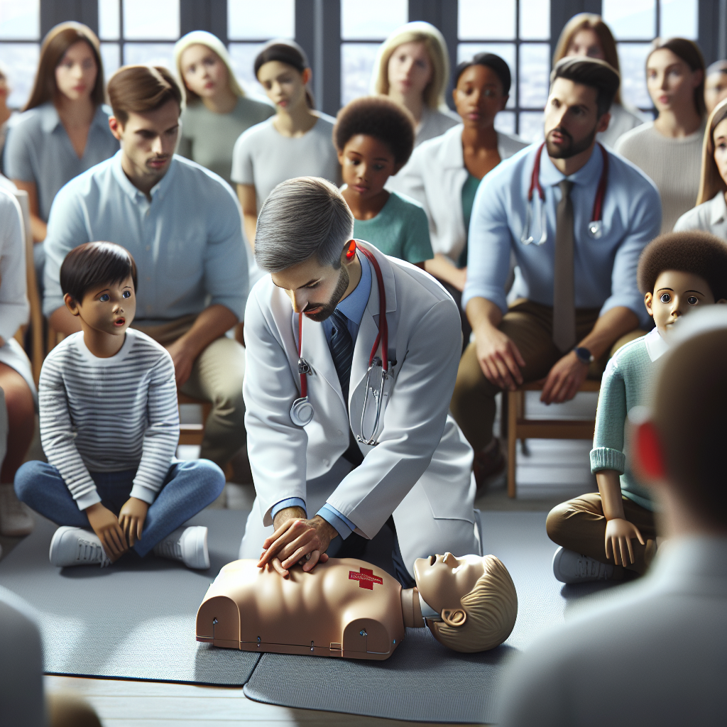Pediatric CPR Technique